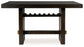 Burkhaus RECT Dining Room Counter Table