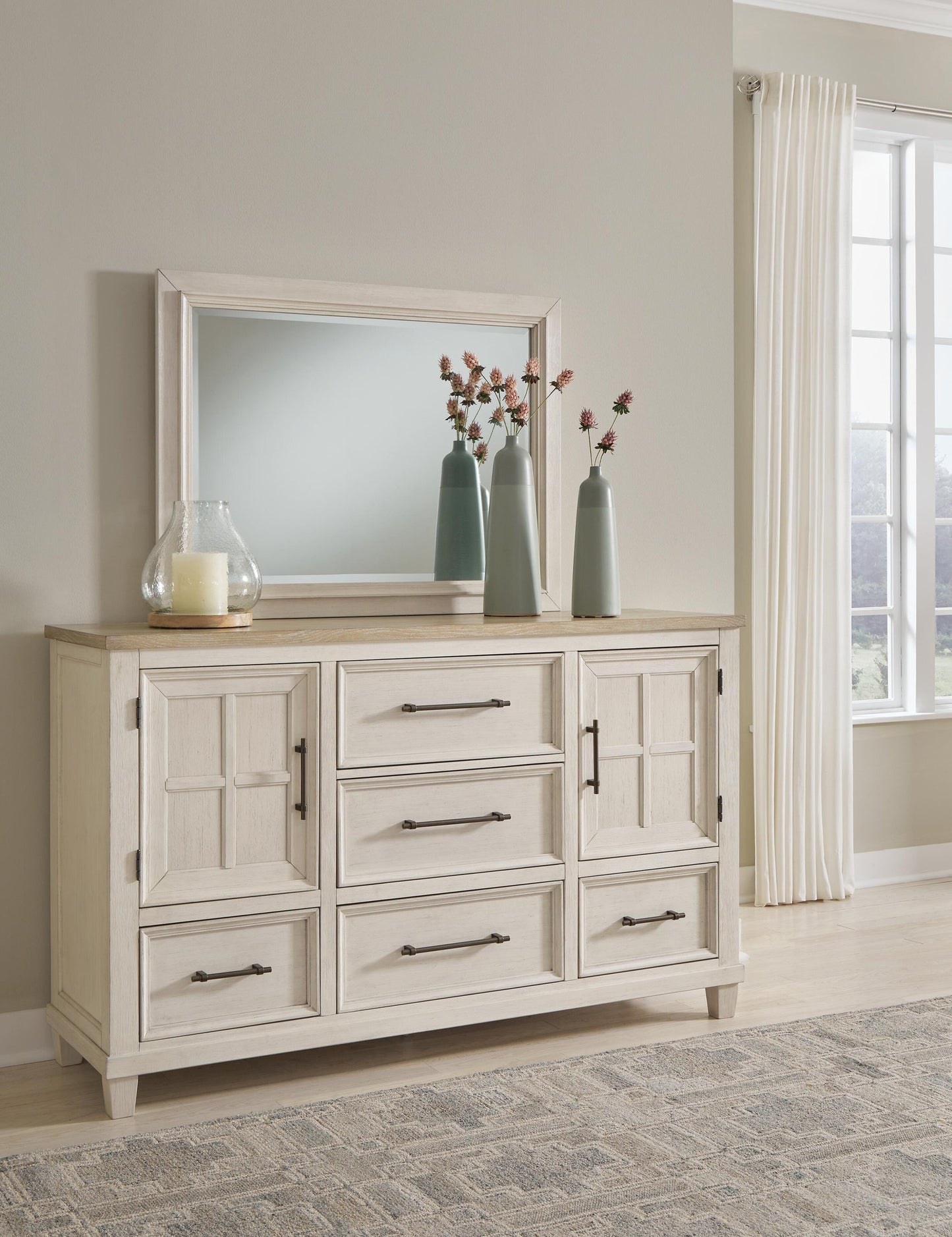 Shaybrock Dresser and Mirror