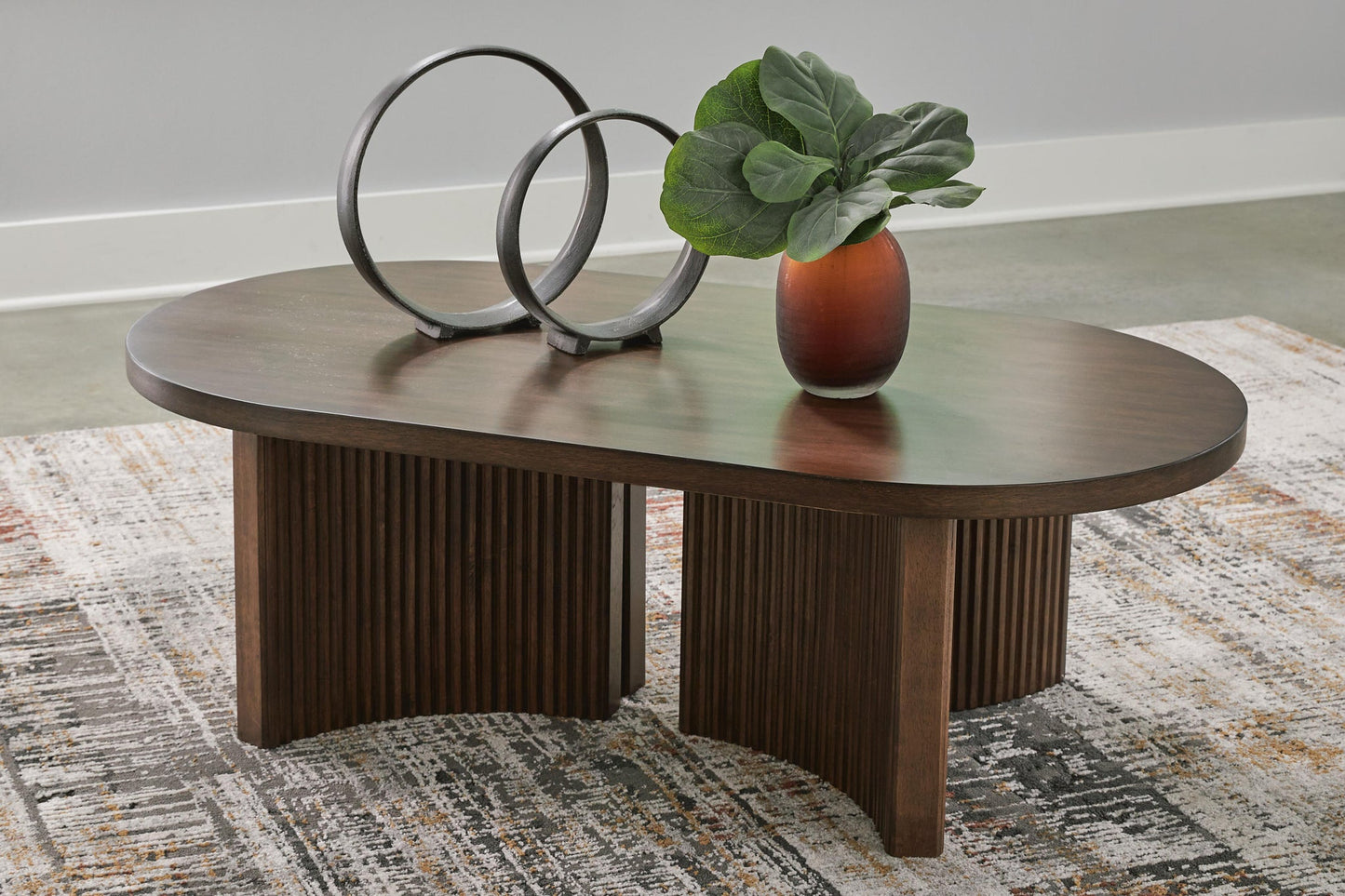 Korestone Oval Cocktail Table