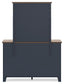 Landocken Dresser and Mirror