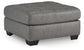 Clairette Court Oversized Accent Ottoman