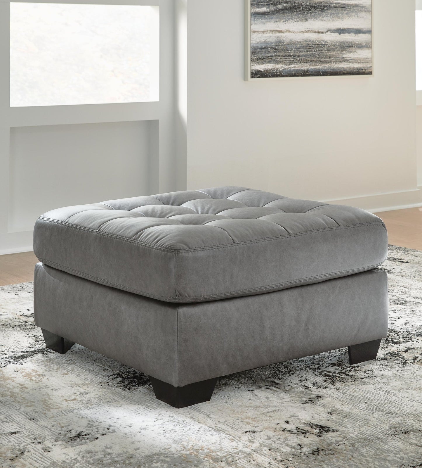 Clairette Court Oversized Accent Ottoman