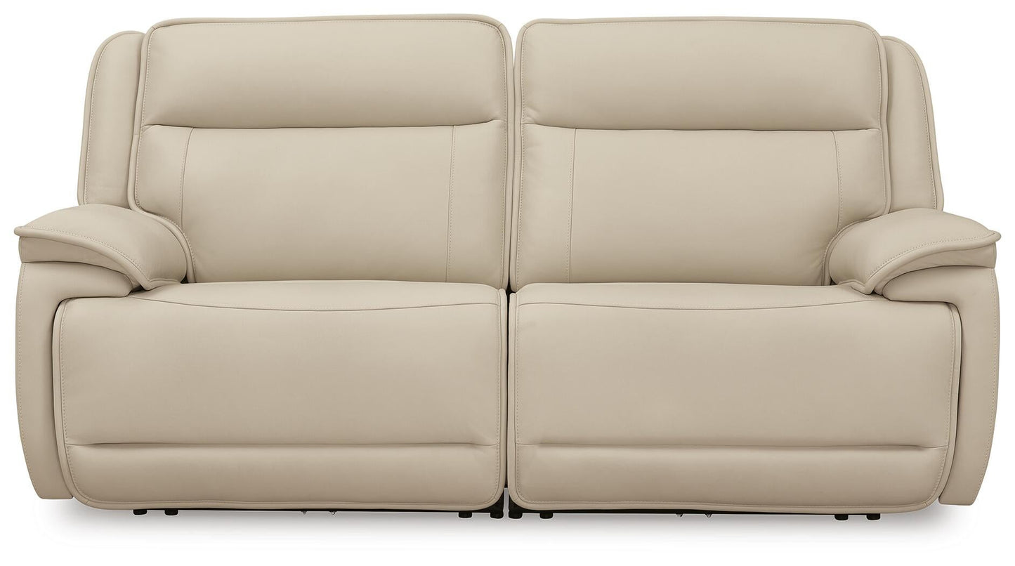 Double Deal 2-Piece Power Reclining Loveseat Sectional