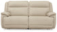 Double Deal 2-Piece Power Reclining Loveseat Sectional