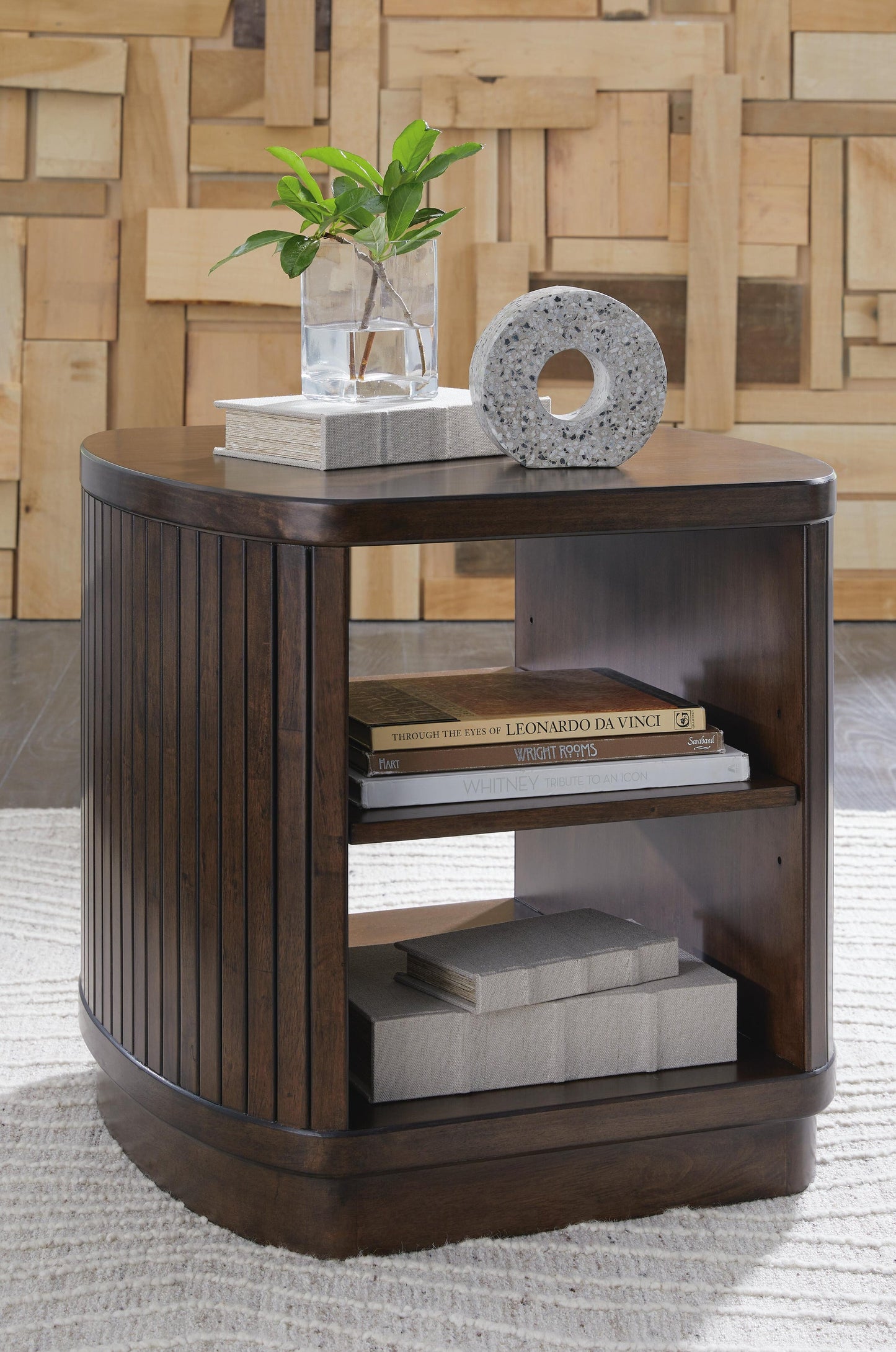Korestone Square End Table