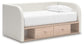 Arloster Twin Upholstered Day Bed with Storage