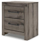 Graystorm Two Drawer Night Stand