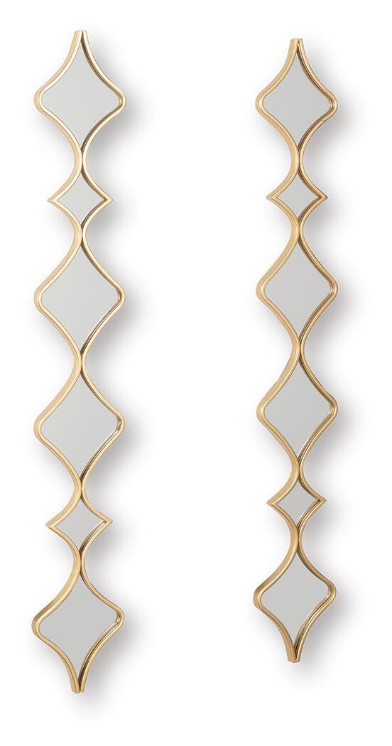 Harriswood Accent Mirror Set (2/CN)
