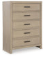 Calmoro Five Drawer Chest
