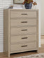 Calmoro Five Drawer Chest
