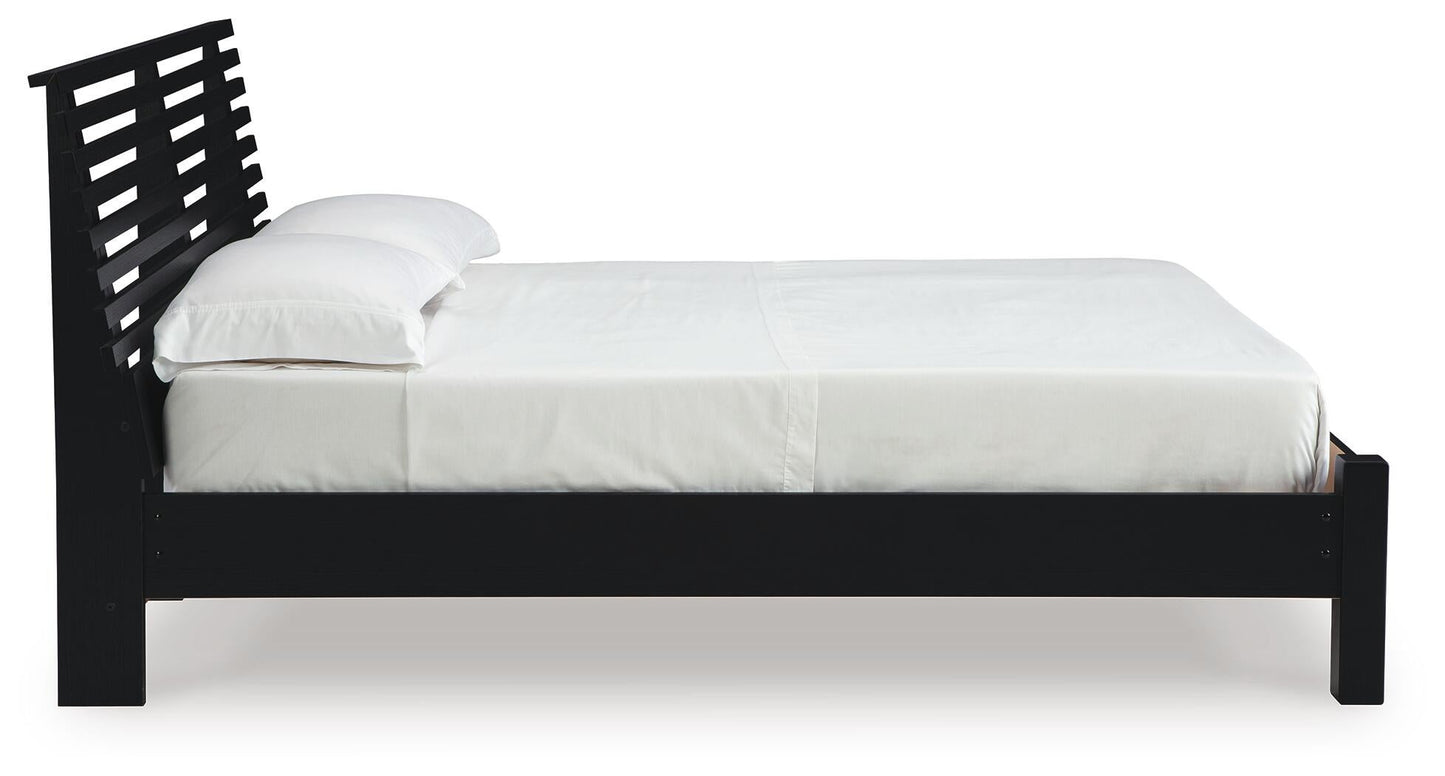 Danziar Full Slat Panel Bed