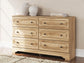Aleaport Six Drawer Dresser