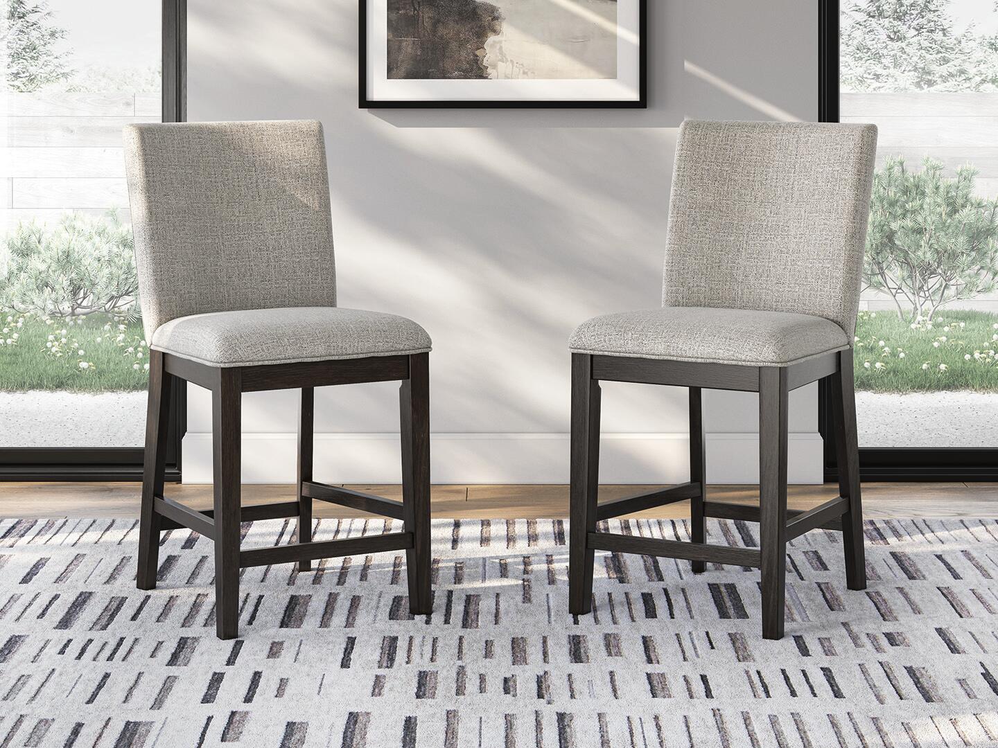 Neymorton Upholstered Barstool (2/CN)