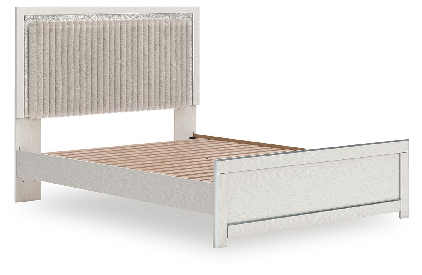 Zuraleus Queen Upholstered Panel Platform Bed