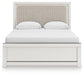 Zuraleus Queen Upholstered Panel Platform Bed