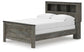 Frandern Full Bookcase Panel Bed