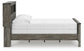 Frandern Full Bookcase Panel Bed