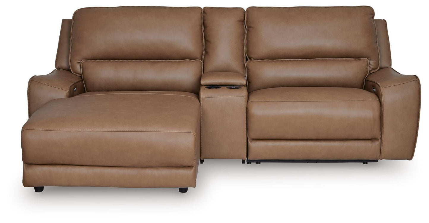 DeepWakes 3-Piece Power Reclining Sectional with Chaise