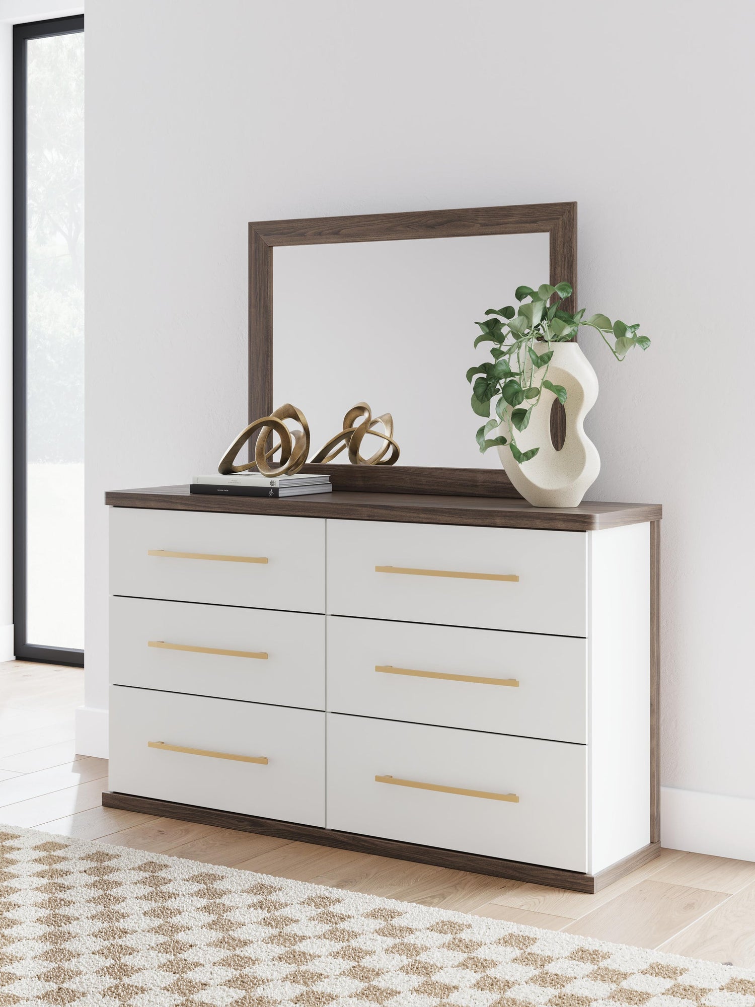 Bedroom > Dresser & Mirror