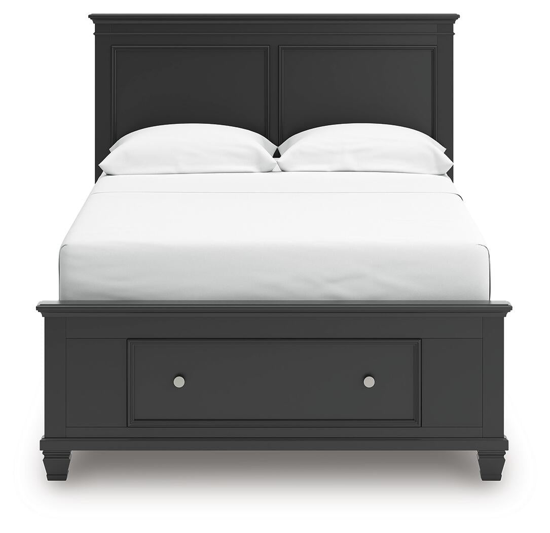 Lanolee Full Panel Storage Bed