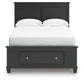 Lanolee Full Panel Storage Bed