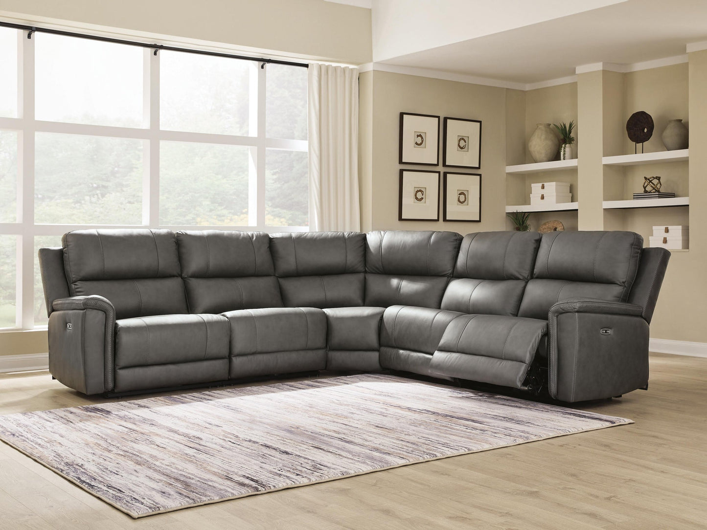 Bleckley 5-Piece Power Reclining Sectional
