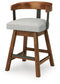 Ralene UPH Swivel Barstool (2/CN)