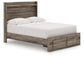 Elbrim Full Panel Storage Bed