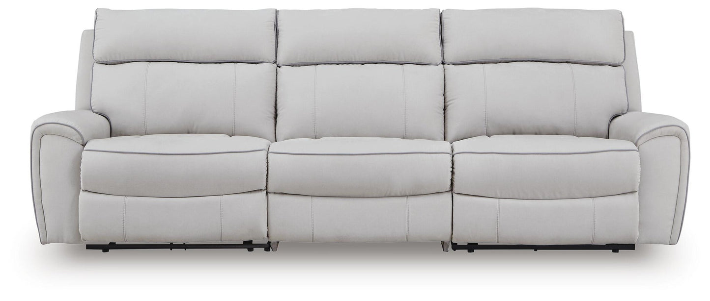 Social Pointe 3-Piece Power Reclining Sectional