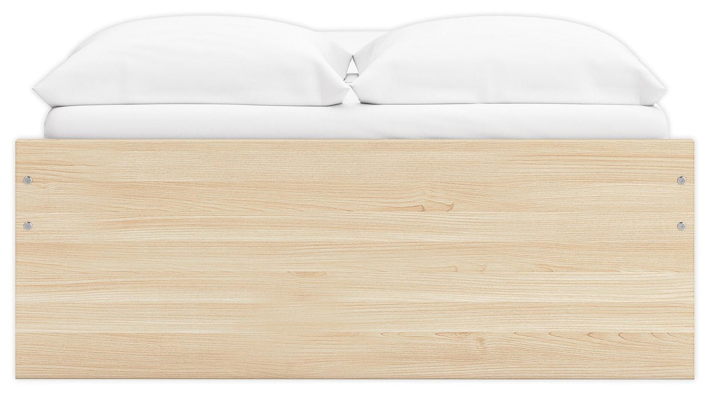 Onita Full Platform Bed with 1 Side Storage