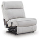 Social Pointe 5-Piece Reclining Sectional with Storage Consoles