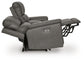 Bleckley PWR REC Loveseat/CON/ADJ HDRST