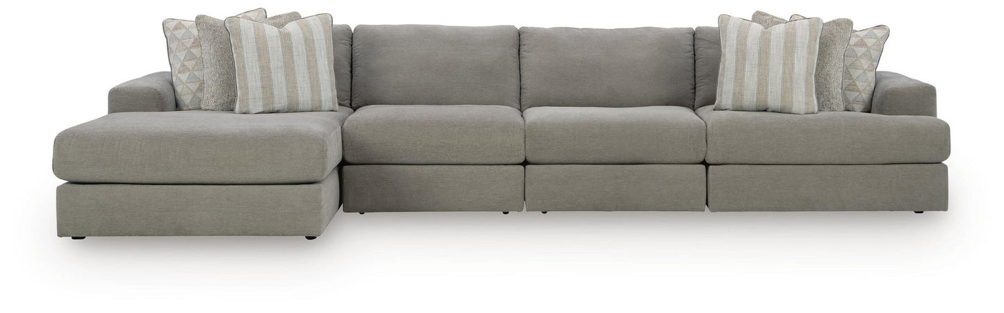 Avaliyah 4-Piece Sectional with Chaise