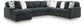 Midnight-Madness 4-Piece Sectional with Chaise