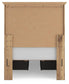 Makidern Twin Panel Storage Bed