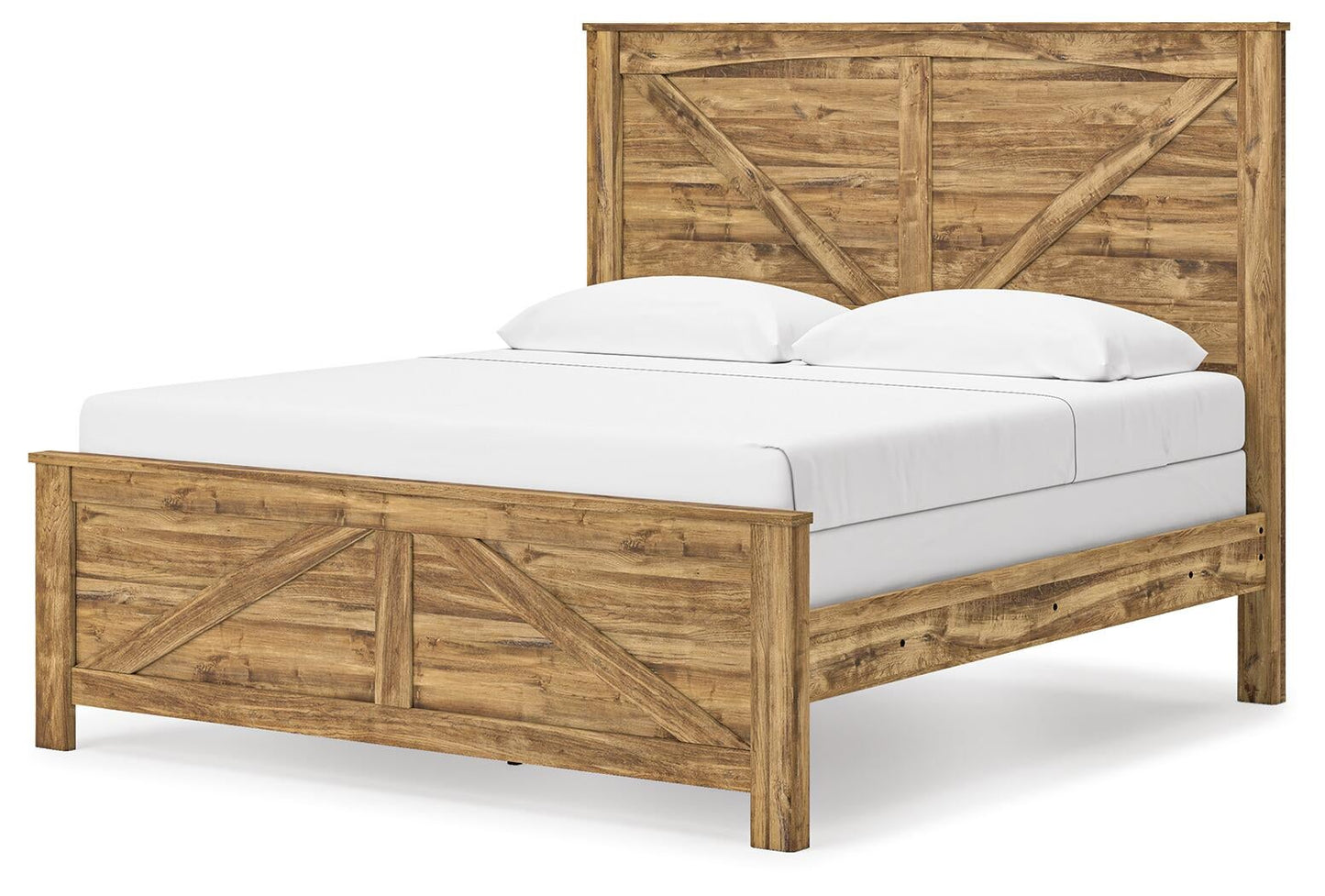 Maystonna King Crossbuck Panel Bed
