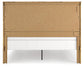 Maystonna King Crossbuck Panel Bed