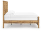 Maystonna King Crossbuck Panel Bed