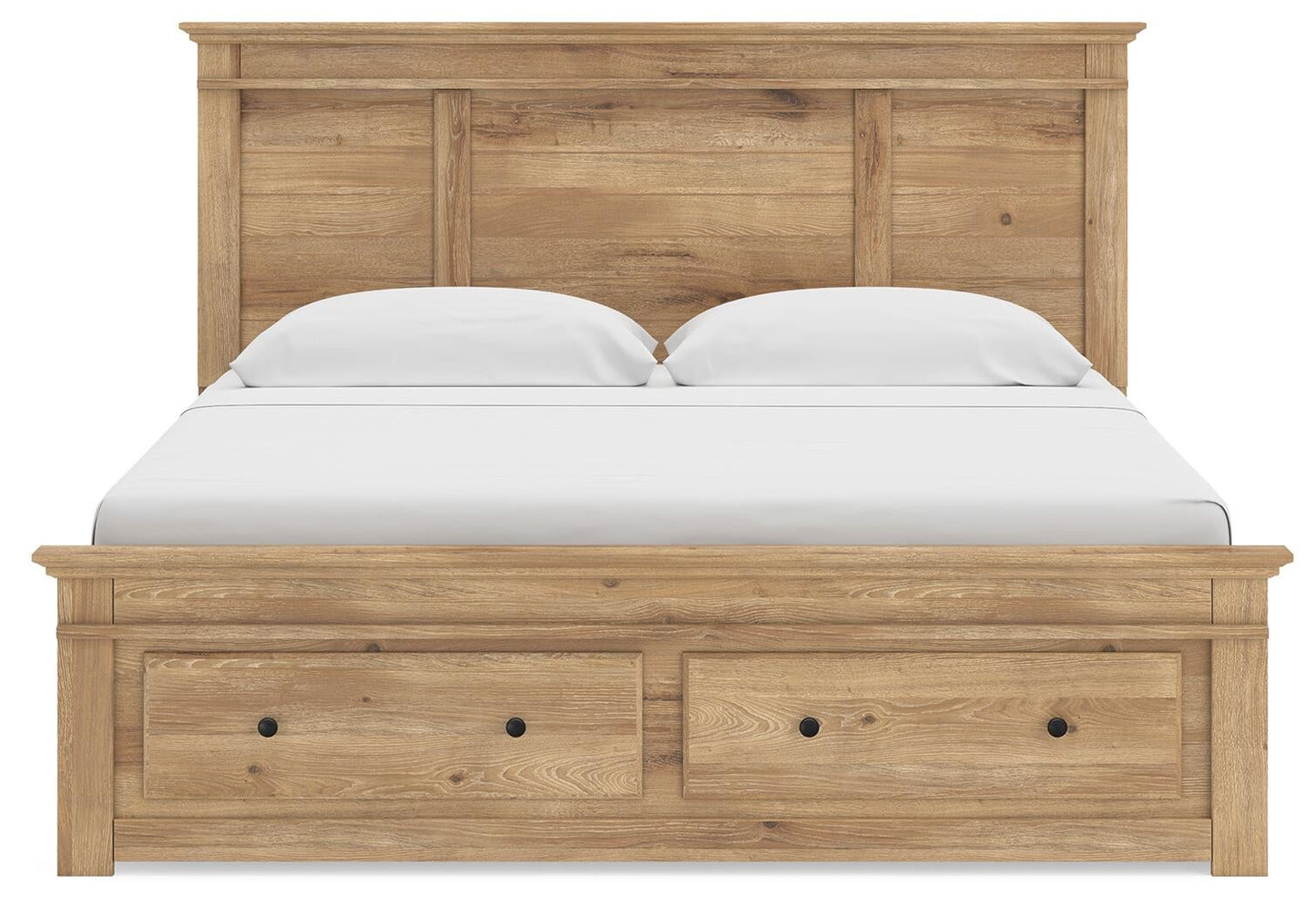Makidern King Panel Storage Bed