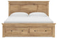 Makidern King Panel Storage Bed