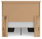 Makidern Full Panel Storage Bed