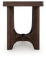 Korestone Rectangular End Table