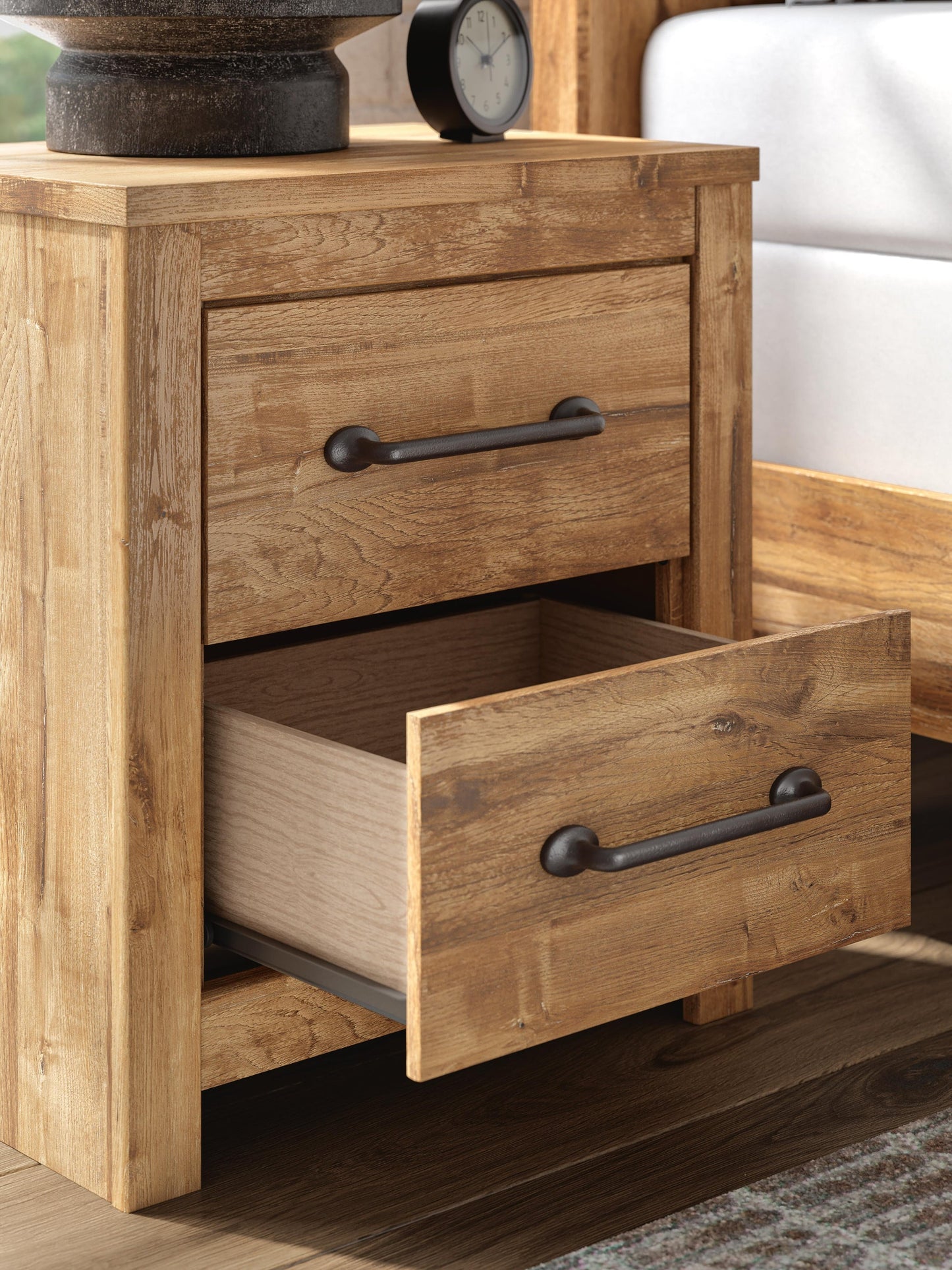 Maystonna Two Drawer Night Stand