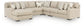 Laurelgrove 5-Piece Sectional with Chaise