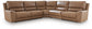 DeepWakes 5-Piece Power Reclining Sectional