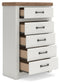 Savonport Five Drawer Chest