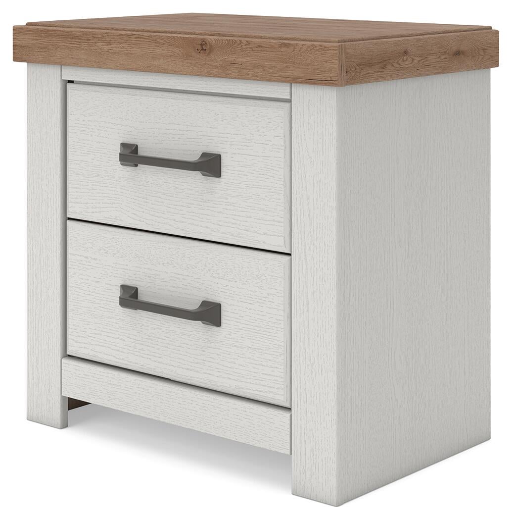 Savonport Two Drawer Night Stand