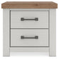 Savonport Two Drawer Night Stand