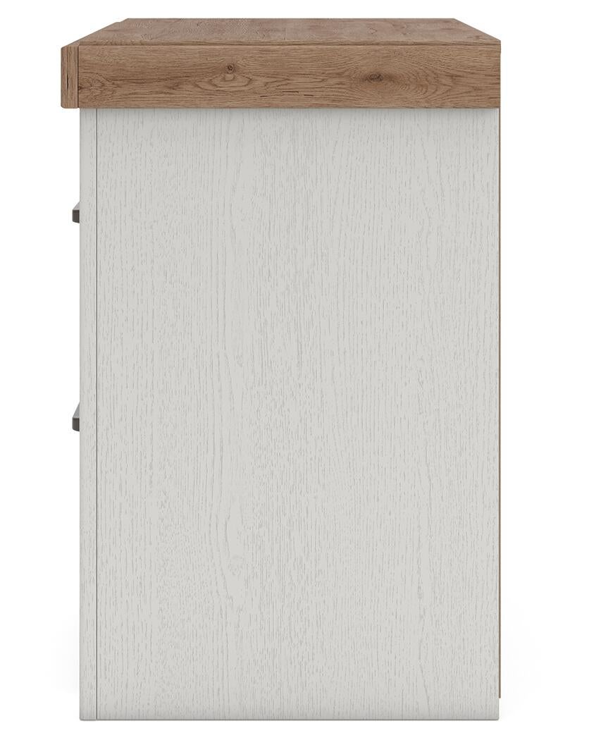 Savonport Two Drawer Night Stand