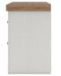 Savonport Two Drawer Night Stand